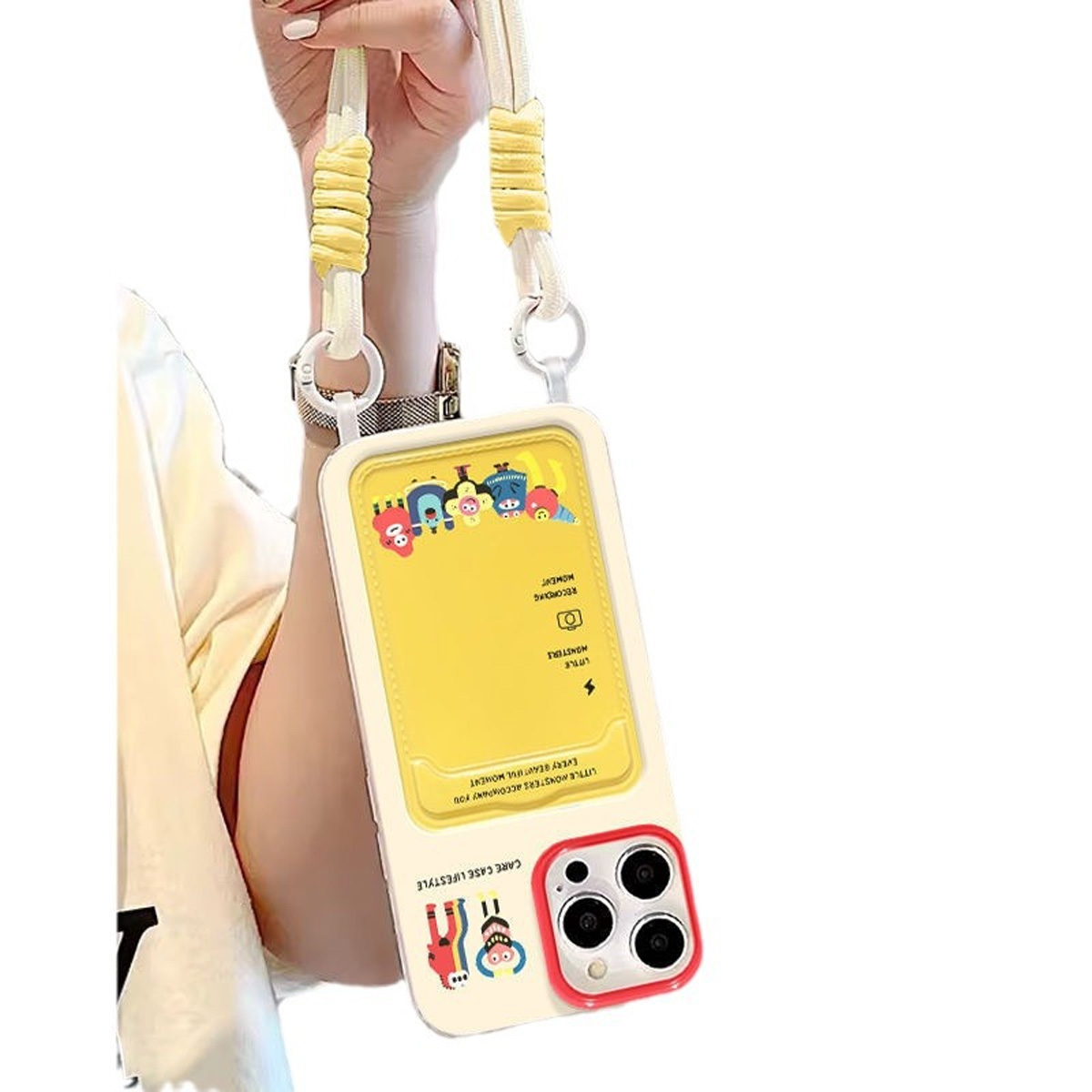 All-round Drop-proof High-end Small Monster Cartoon Phone Case - Image 5