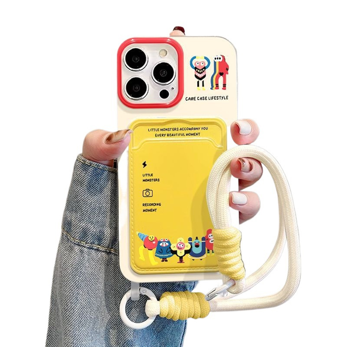 All-round Drop-proof High-end Small Monster Cartoon Phone Case - Image 6