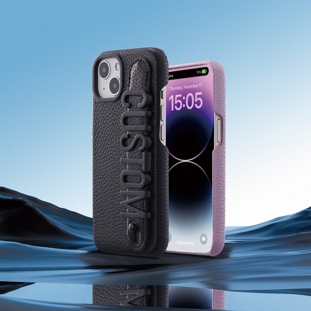 Customizable PU Leather Wristband Phone Case
