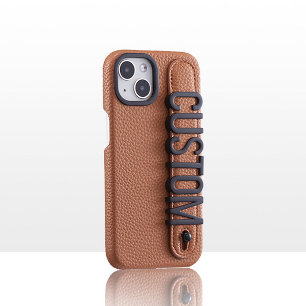 Customizable PU Leather Wristband Phone Case - Image 5