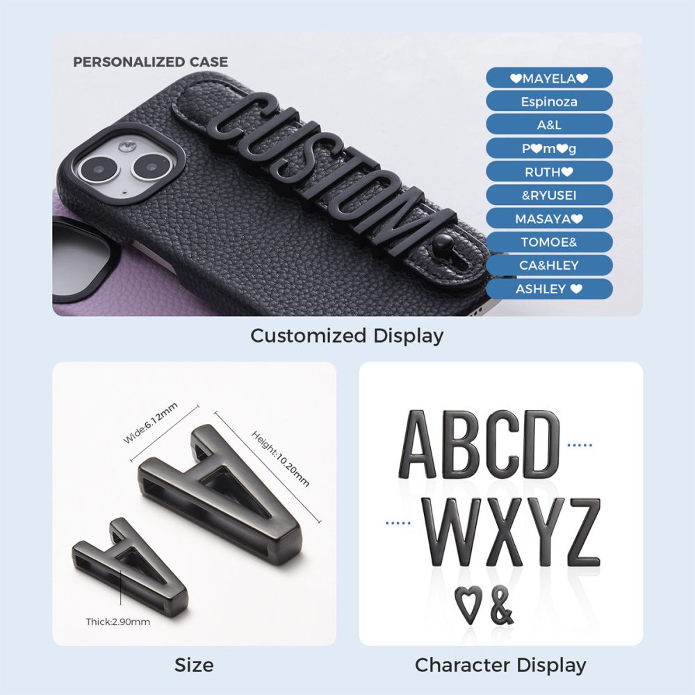 Customizable PU Leather Wristband Phone Case - Image 4